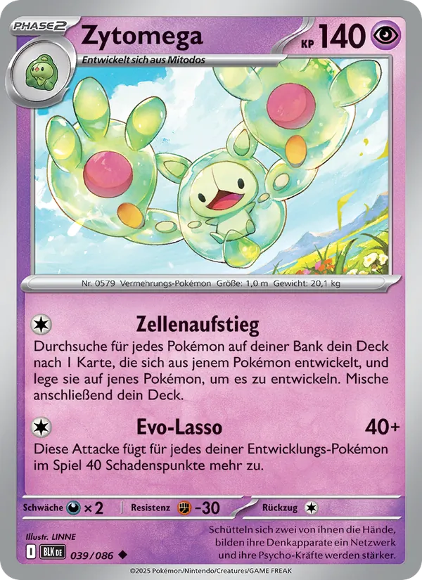 Zytomega, Schwarze Blitze Nº 039