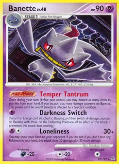 Banette, Platinum Nº 19 Normal