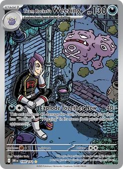 Team Rocket's Weezing, Destined Rivals Nº 199 Holo
