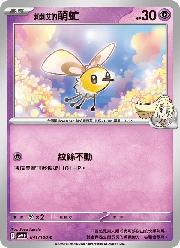 莉莉艾的萌虻, 對戰搭檔 No. 041