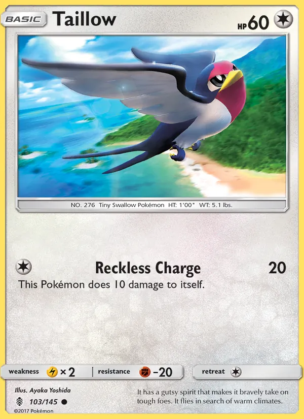 Taillow, Guardians Rising No. 103