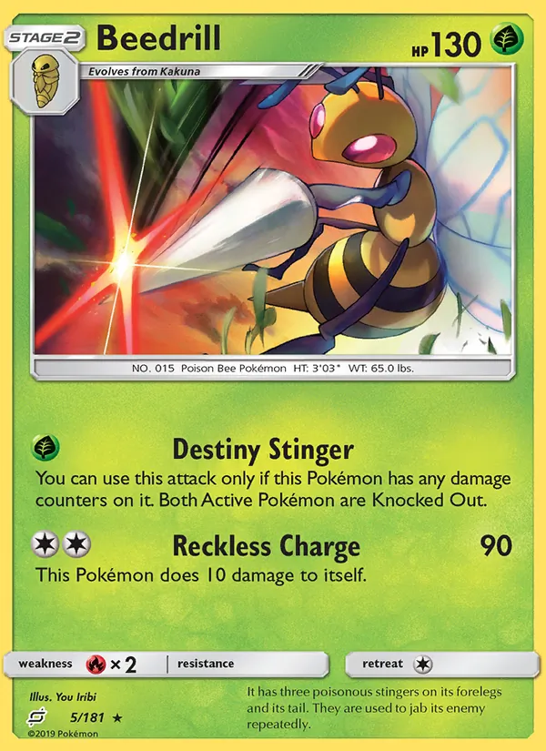 Beedrill, Team Up No. 5