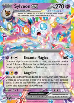 Sylveon ex, Chispas Fulgurantes No. 086 Holo