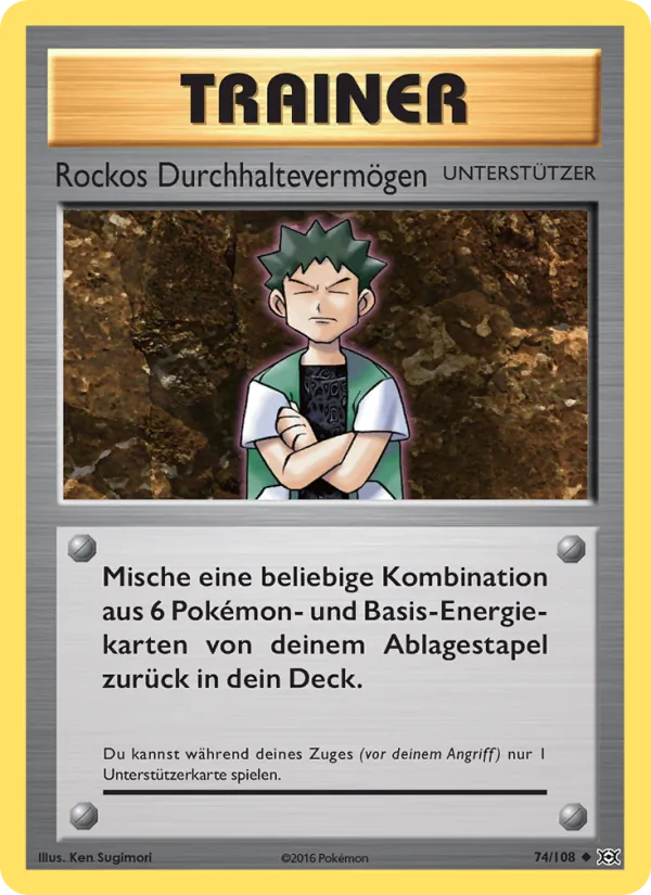 Rockos Durchhaltevermögen, Evolution Nº 74