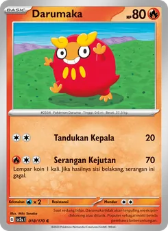 Darumaka, Kilau Hitam No. 018 Normal
