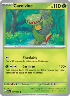 Carnivine, Corona Astral No. 007 Normal