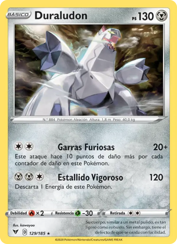 Duraludon, Voltaje Vívido No. 129