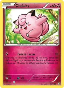 Clefairy, Puños Furiosos Nº 70 Normal
