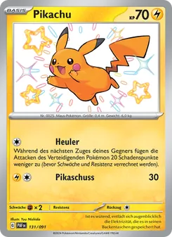 Pikachu, Paldeas Schicksale No. 131 Holo
