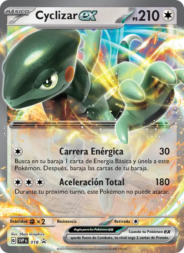 Cyclizar ex, SVP Black Star Promos Nº 018