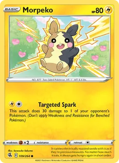 Morpeko, Fusion Strike Nº 109 Normal