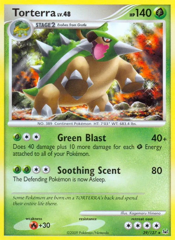 Torterra, Platinum Nº 39