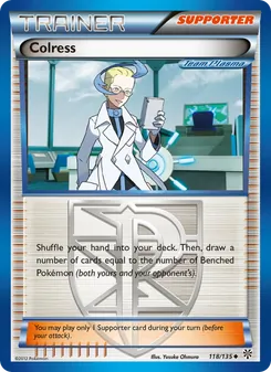 Colress, Plasma Storm Nº 118 Normal
