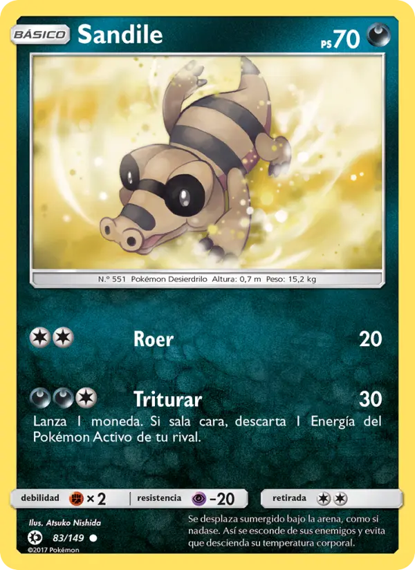Sandile, Sol y Luna Nº 83