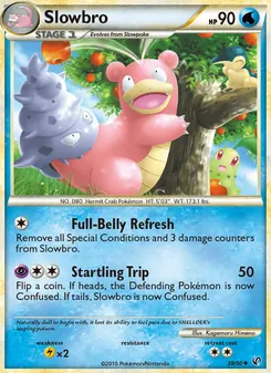 Slowbro, Undaunted No. 38 Normal