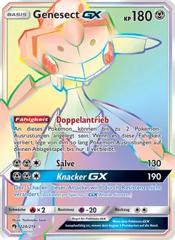 Genesect GX, Echo des Donners No. 224 Normal