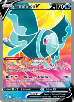 Lumineon V, Astros Brillantes Nº 155 Holo