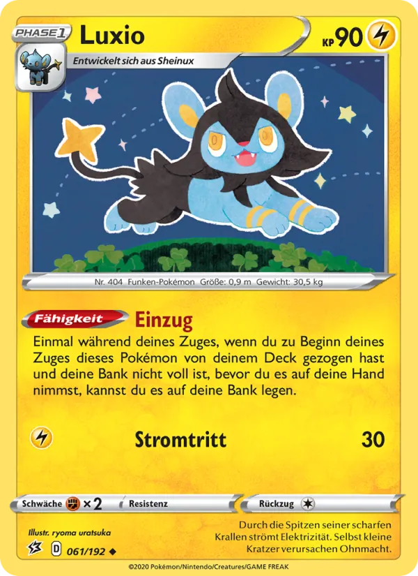 Luxio, Clash der Rebellen No. 61