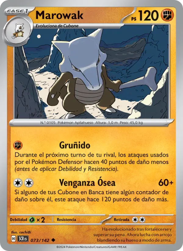 Marowak, Corona Astral No. 073