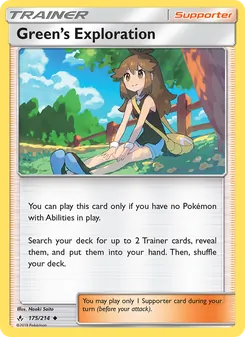 Green’s Exploration, Unbroken Bonds No. 175 Normal