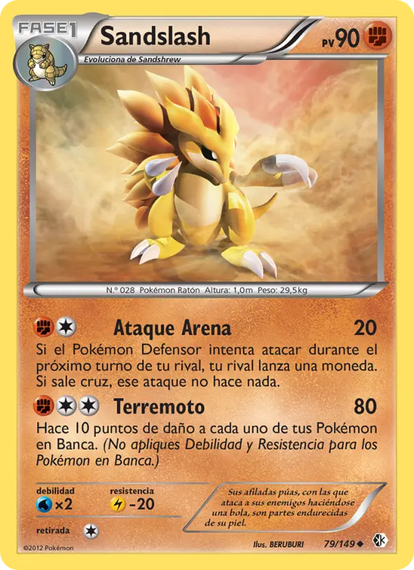 Sandslash, Fronteras Cruzadas No. 79