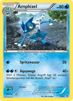 Amphizel, Willkommen in Kalos Nº 13 Normal
