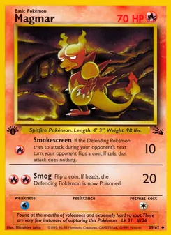Magmar, Fossil Nº 39 Normal