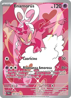 Enamorus, Crepuscolo Mascherato Nº 180 Holo