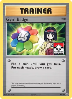Gym Badge, XY Black Star Promos No. XY206 Normal