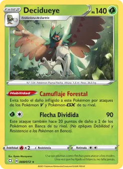 Decidueye, Destinos Brillantes Nº 8 Holo