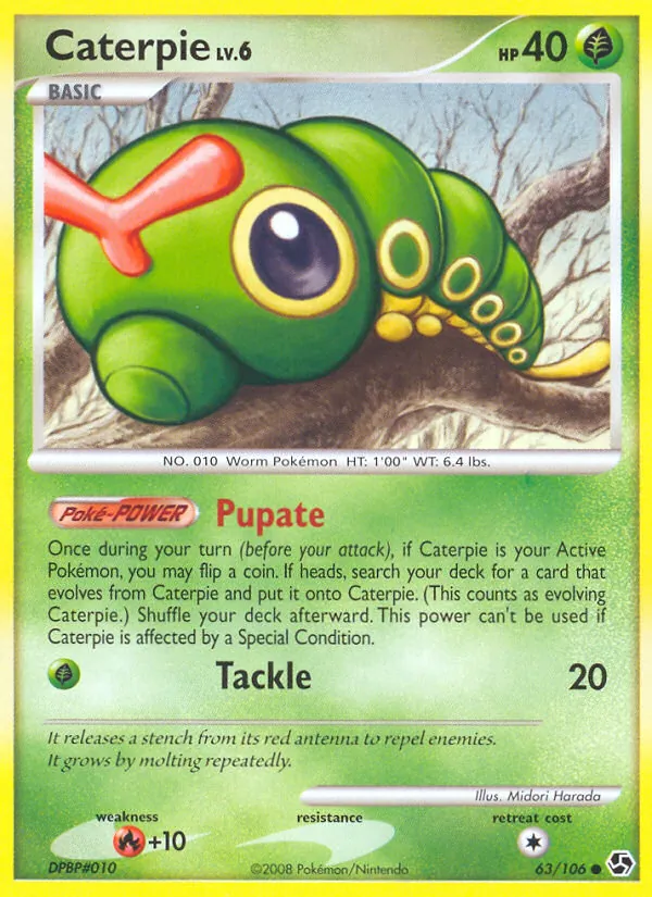 Caterpie, Great Encounters Nº 63
