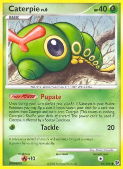 Caterpie, Great Encounters No. 63 Normal