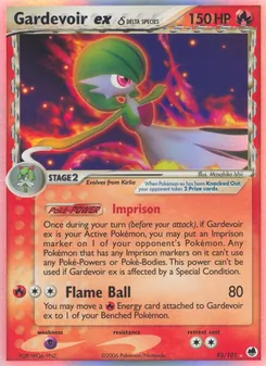 Gardevoir ex δ, Dragon Frontiers Nº 93 Holo