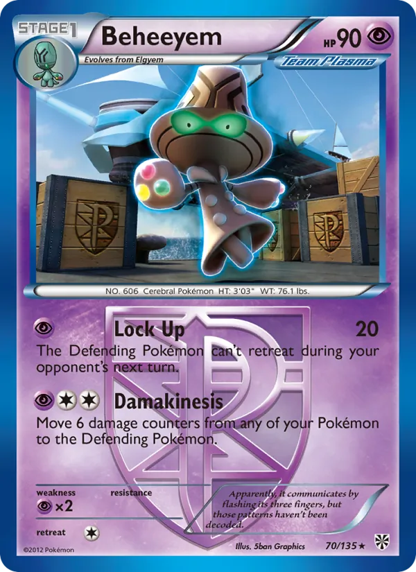 Beheeyem, Plasma Storm Nº 70