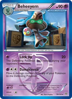Beheeyem, Plasma Storm No. 70 Normal