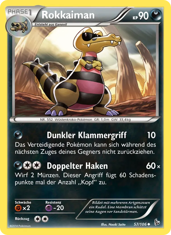 Rokkaiman, Flammenmeer No. 57
