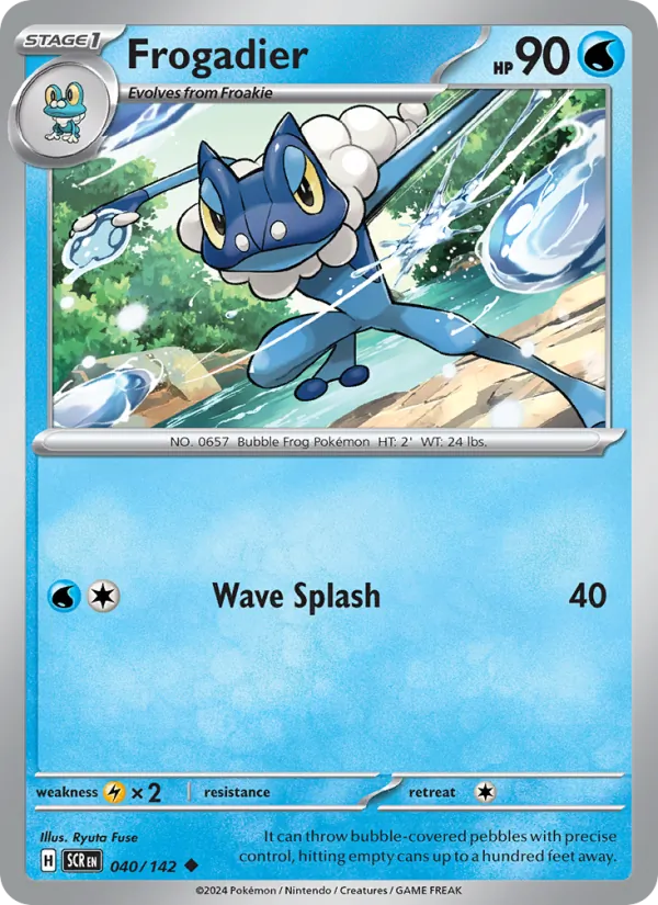 Frogadier, Stellar Crown Nº 040
