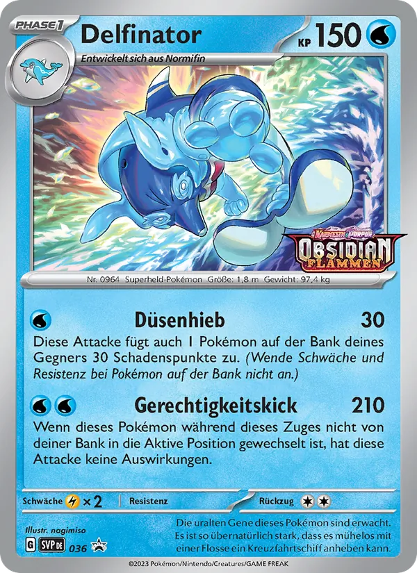 Delfinator, SVP Black Star Promos No. 036