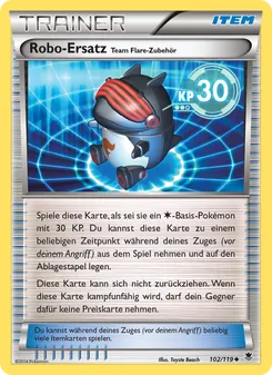 Robo-Ersatz Team Flare-Zubehör, Phantomkräfte Nº 102 Normal