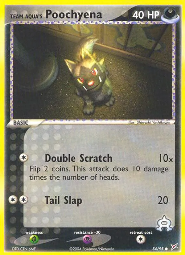 Team Aqua's Poochyena, Team Magma vs Team Aqua No. 54
