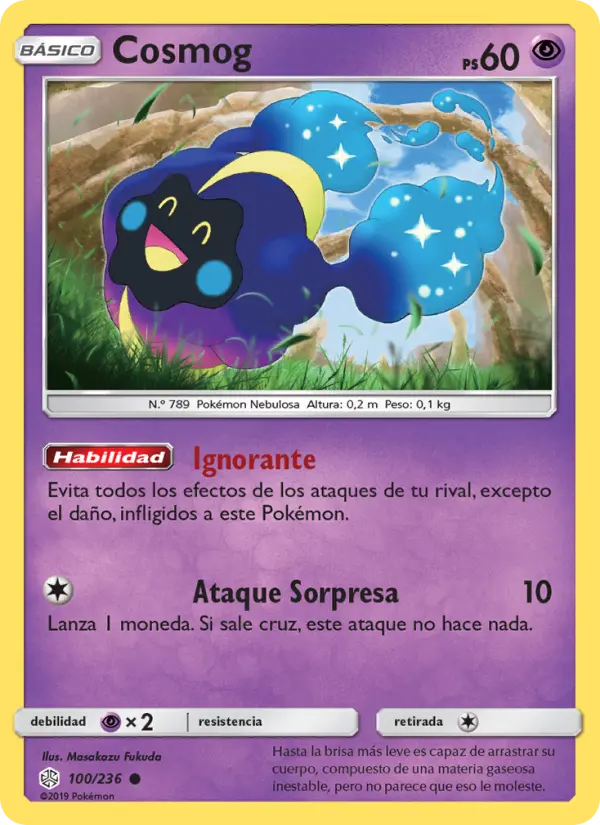 Cosmog, Eclipse Cósmico No. 100