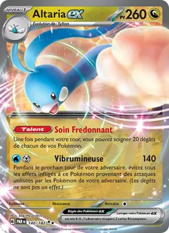 Altaria-ex, Faille Paradoxe Nº 140 Holo