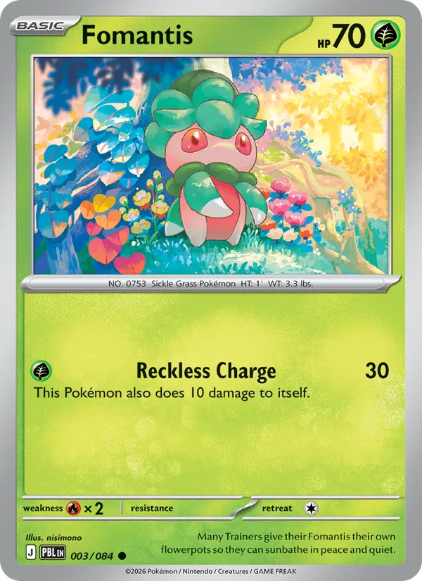 Fomantis, Pitch Black Nº 003