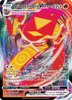 Scolocendre VMAX, Ténèbres Embrasées No. 34 Holo