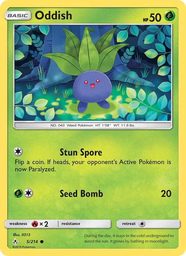 Oddish, Unbroken Bonds No. 5