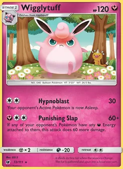 Wigglytuff, Crimson Invasion Nº 72 Normal