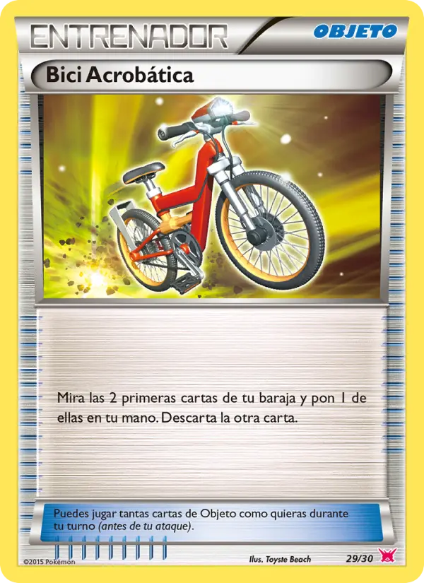 Bici Acrobática, Kit de Entrenador XY (Latias) No. 29