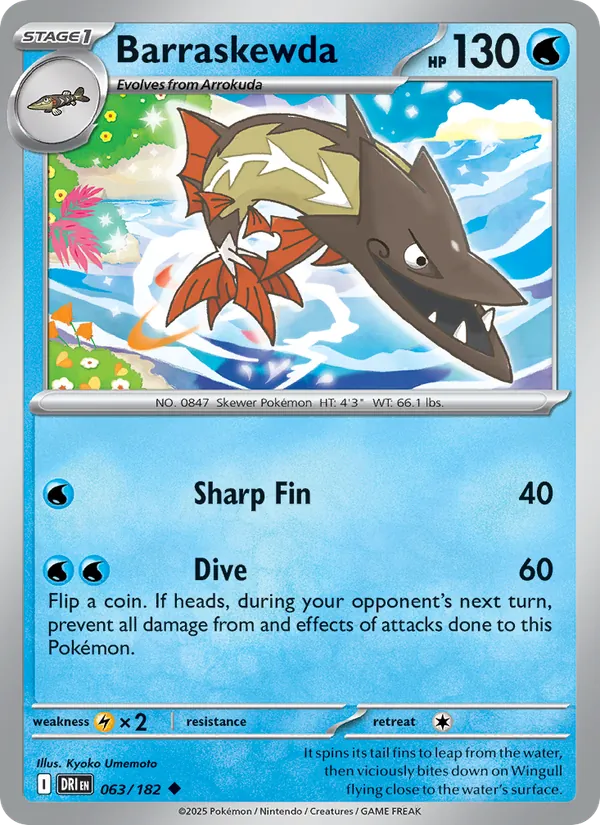 Barraskewda, Destined Rivals No. 063