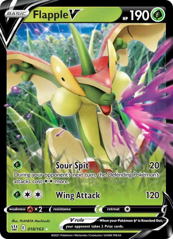Flapple V, Battle Styles No. 18
