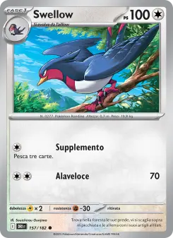 Swellow, Rivali Predestinati No. 157 Normal